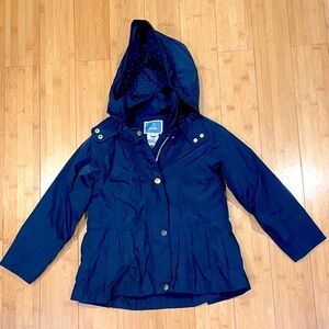 Jacadi Navy Blue Kids light winter jacket size 6y